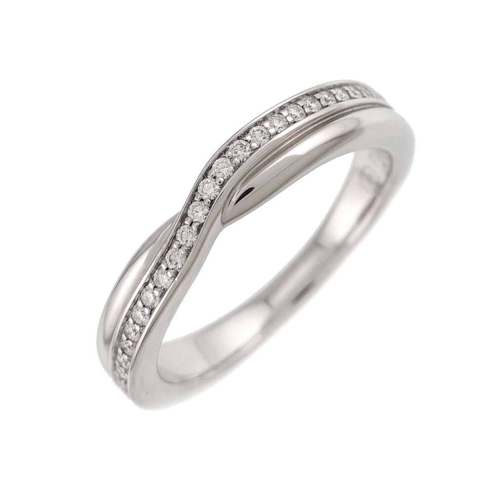 HARRY WINSTON Silver Diamond Ring